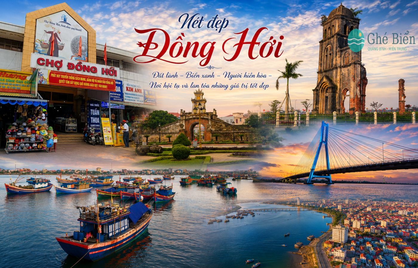 Những điểm check-in đẹp nhất định phải đi khi tới Đồng Hới